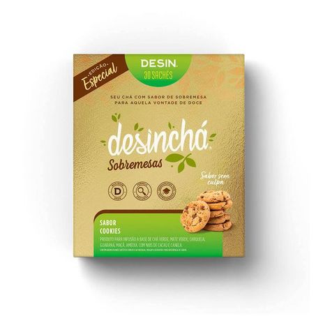 DESINCHÁ COOKIES   30 SACHÊS