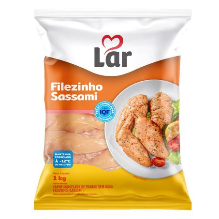 Filezinho de Frango Lar Sassami congelado 1kg