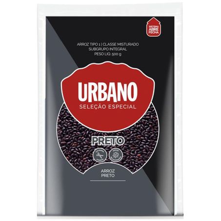 Arroz urbano preto 500gr