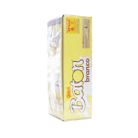 Chocolate Baton Garoto Branco Caixa com 30un - 480gr 360-11