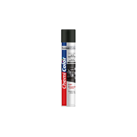 TINTA SPRAY CHEMICOLOR USO GERAL PRETO BRILHANTE 250ML