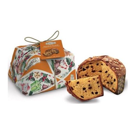Panettone pasticceria fraccaro amendoa glacada 750g