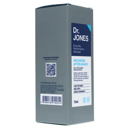 Gel Pós-Barba Dr. Jones Energizante Caixa 75ml 360-31