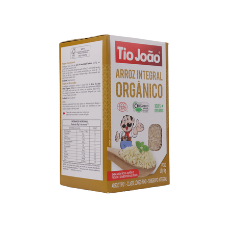 ARROZ TIO JOÃO INTEGRAL ORGÂNICO 1KG 360-53
