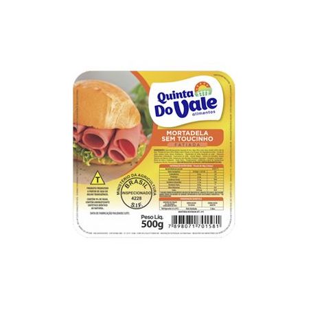 Mortadela q.vale s/ gordura 500gr