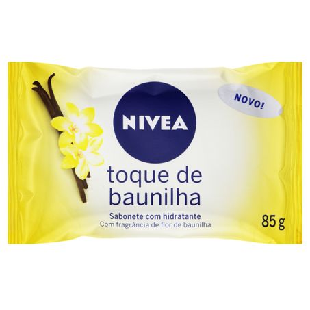 Sabonete hidratante toque de baunilha nivea