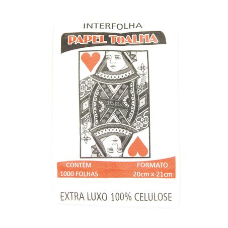PAP TOALHA INTERFOL CELULOSE EXT LUX 1000 UND