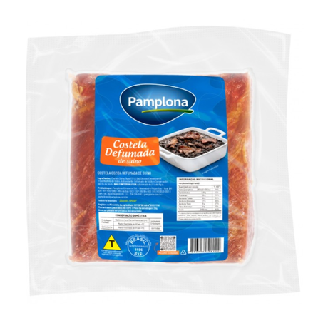 Costela suína Pamplona defumada Aprox 300g a un