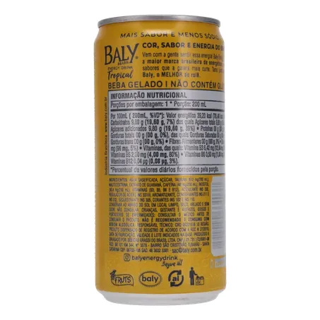 Energético Baly Tropical Lata 250ml 360-15