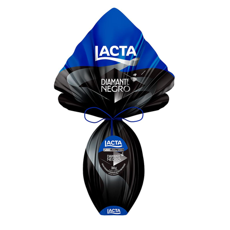 Ovo de Páscoa Lacta 300g - Diamante Negro