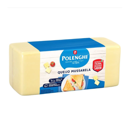 Queijo Mussarela Polenghi Peça Kg