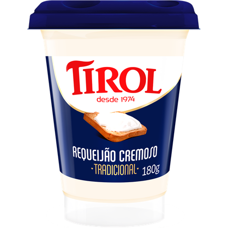 Requeijao tirol tradicional 180g