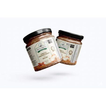 GELÉIA TIO CHICO ARMAZÉM CEBOLA CARAMELIZADA C/BACON 240G