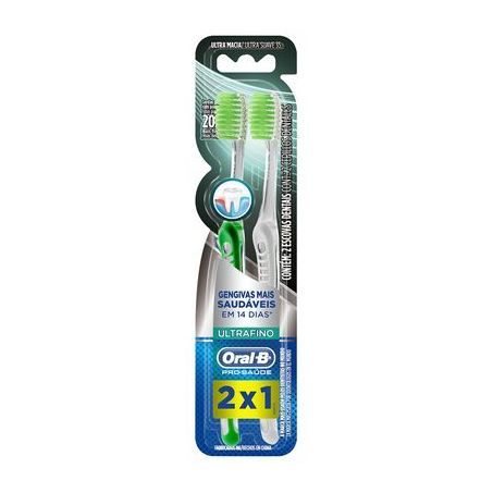 Escova Dental Oral-b Ultrafino Oferta Embalagem 2UN