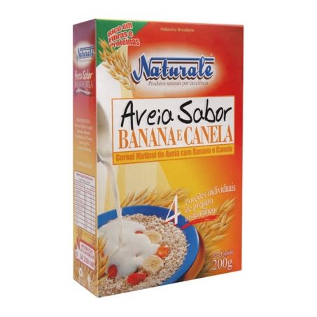 Aveia Em Flocos Banana e Canela Naturale 170g