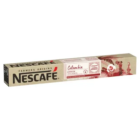 Café farmers origins colômbia nescafé 53g c/10