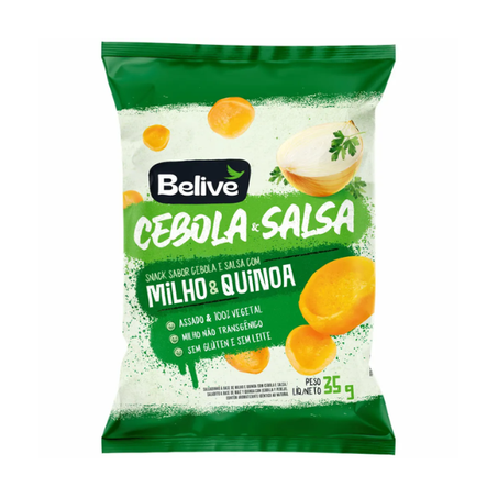 SALGADINHO  SNACKS CEB/SALSA BELIVE 35G