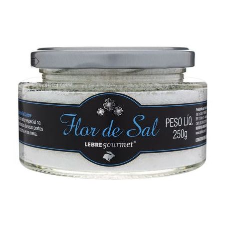 Sal lebre gourmet flor de sal 250g