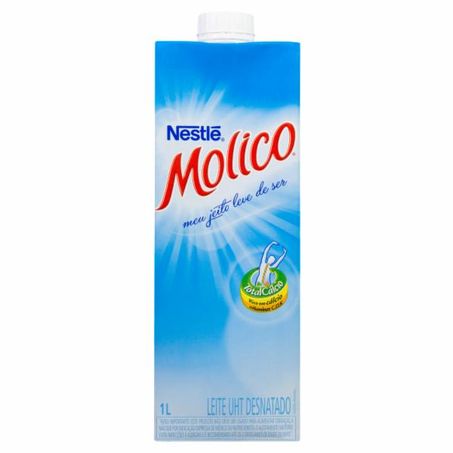 Leite molico 1l lv desnatado