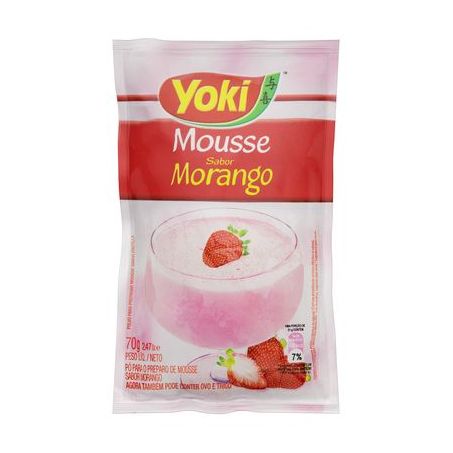 MOUSSE YOKI MORANGO 70G