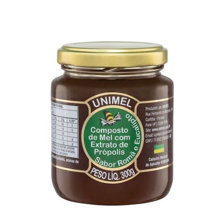 Mel De Abelhas Unimel 300g Eucalipto