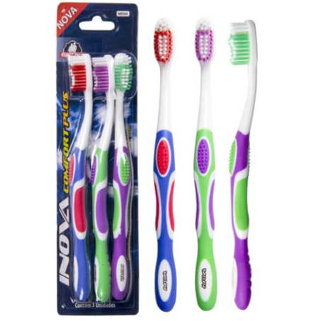 ESCOVA DENTAL INOVA COMFORT 3UN MD