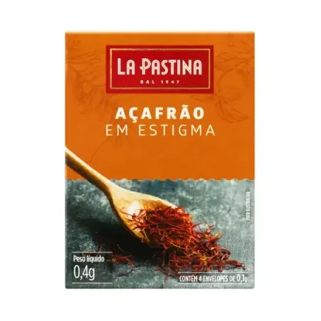 Tempero La Pastina Maestra Açafrão Em Estigmas 4g