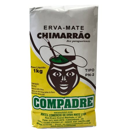 Erva mate compadre 1kg