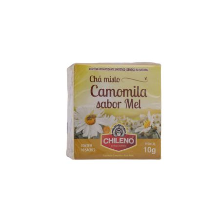 Chá Misto Chileno Camomila e Erva Mate Caixa com 10un - 10gr 360-28