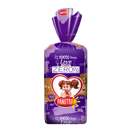 Pão Integral  Panutrir 12 grãos Zero 350g