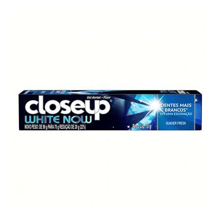 CREME DENTAL CLOSE UP WHITE NOW GLACIER FRESH 70G