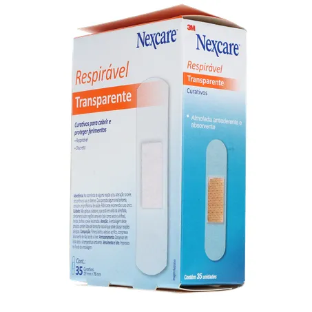 Curativo Nexcare Transparente Caixa 35un 
  360-23