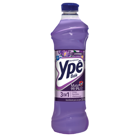Desinfetante Ypê Bak Lavanda Frasco 500ml
