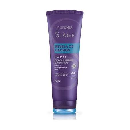 Shampoo Eudora Siàge Revela os Cachos Squeeze 250ml