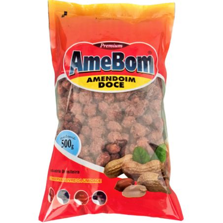 AMENDOIM AMEBOM 500G DOCE