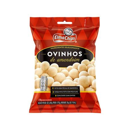 AMENDOIM ELMA CHIPS 170G OVINHOS