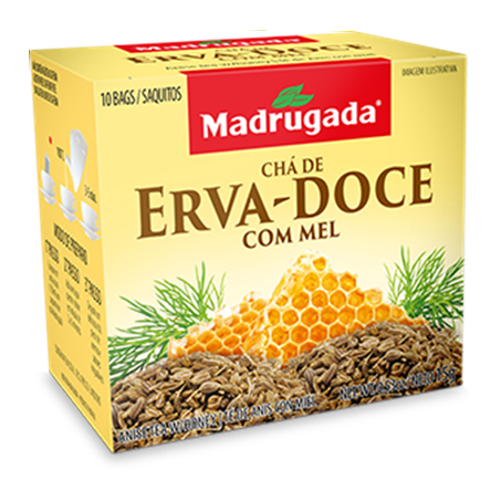 CHÁ MADRUGADA ERVA DOCE C/MEL 15G