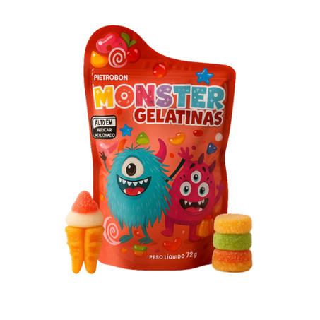 BALA PIETROBON 72G GELATINA MONSTER