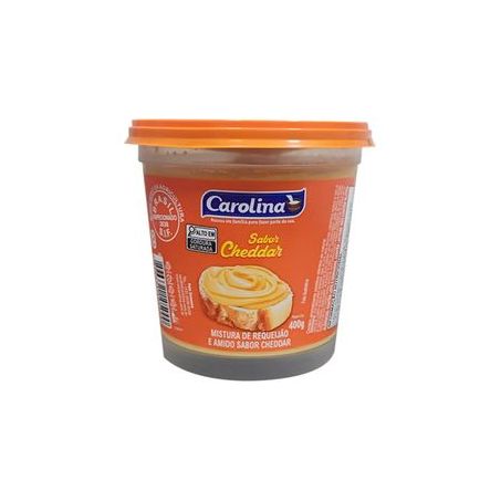 Requeijao carolina 400gr cheddar
