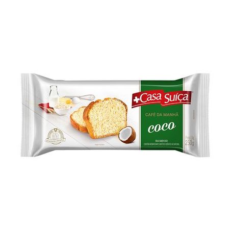 BOLO CAFE DA MANHA 250G COCO