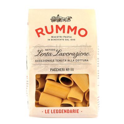 Massa paccheri rummo 500g