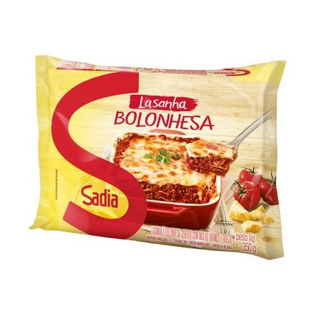 LASANHA SADIA 350G BOLONHESA