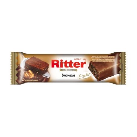 Barra de cereal ritter brownie 25g