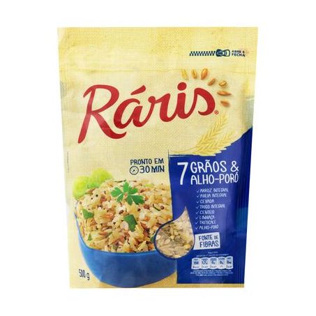 ARROZ RARIZ INTEGRAL 7 GRAOS ALHO PORO 500G