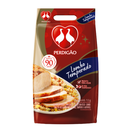 Lombo Perdigão Temperado Kg