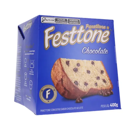 Panettone Festtone Chocolate 400G 360-34