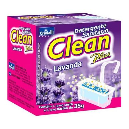 Desodorizador Crivialli 35g Clean Plus Lavanda Aparelho