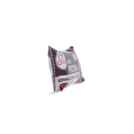 BARRA WHEY PROTEIN Q-VITA BROWNIE DE CHOCOLATE ZERO ADIÇÃO DE AÇÚCAR 36G 360-28
