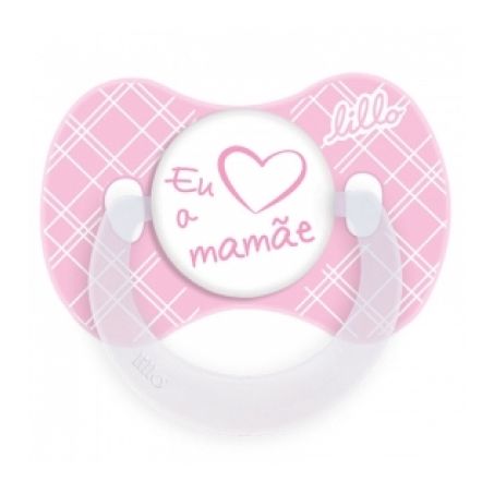 Chupeta sil amor rosa t2 lillo c/1
