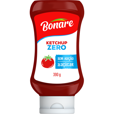 KETCHUP BONARE 390G ZERO TOP DOWN BS